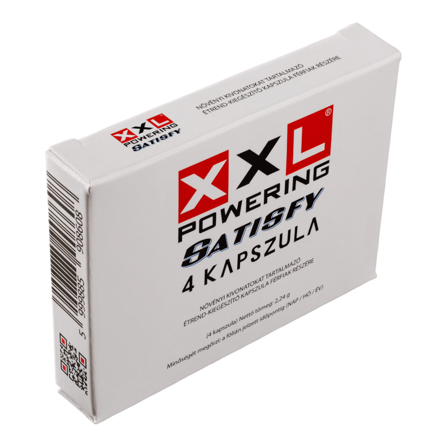 XXL Powering Satisfy - 4db kapszula