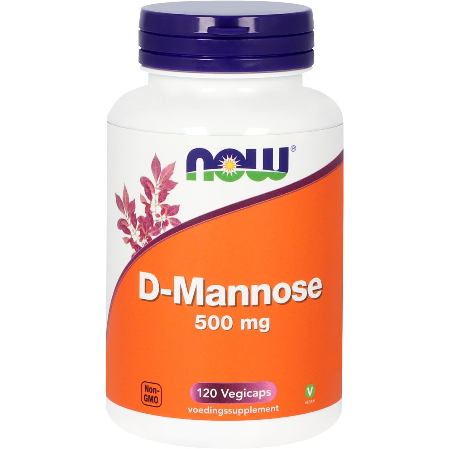 NOW D-Mannose 500 mg 60 Veg Capsules, felfázásos problémákra