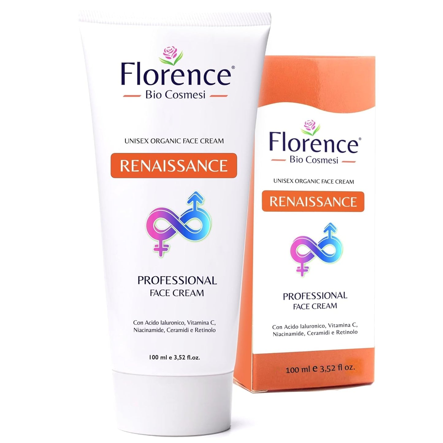 Florence BIO Renaissance anti-aging hidratáló arckrém hialuronsavval és C-vitaminnal 100 ml