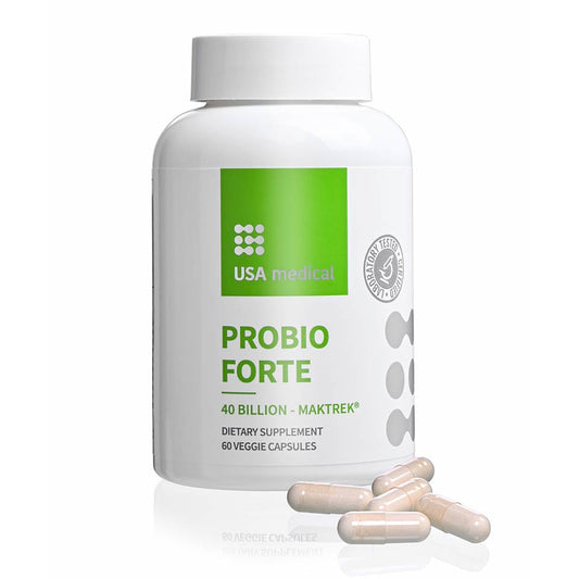 USA Medical Probio Forte Bélflóra támogató kapszula MAKTREK® technológiával