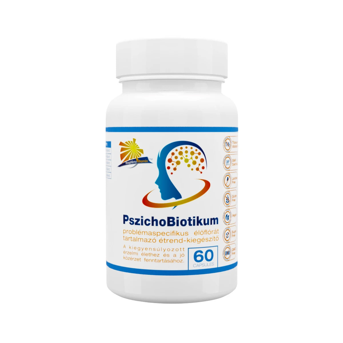 PszichoBiotikum Problémaspecifikus Probiotikum (60db) - Napfényvitamin