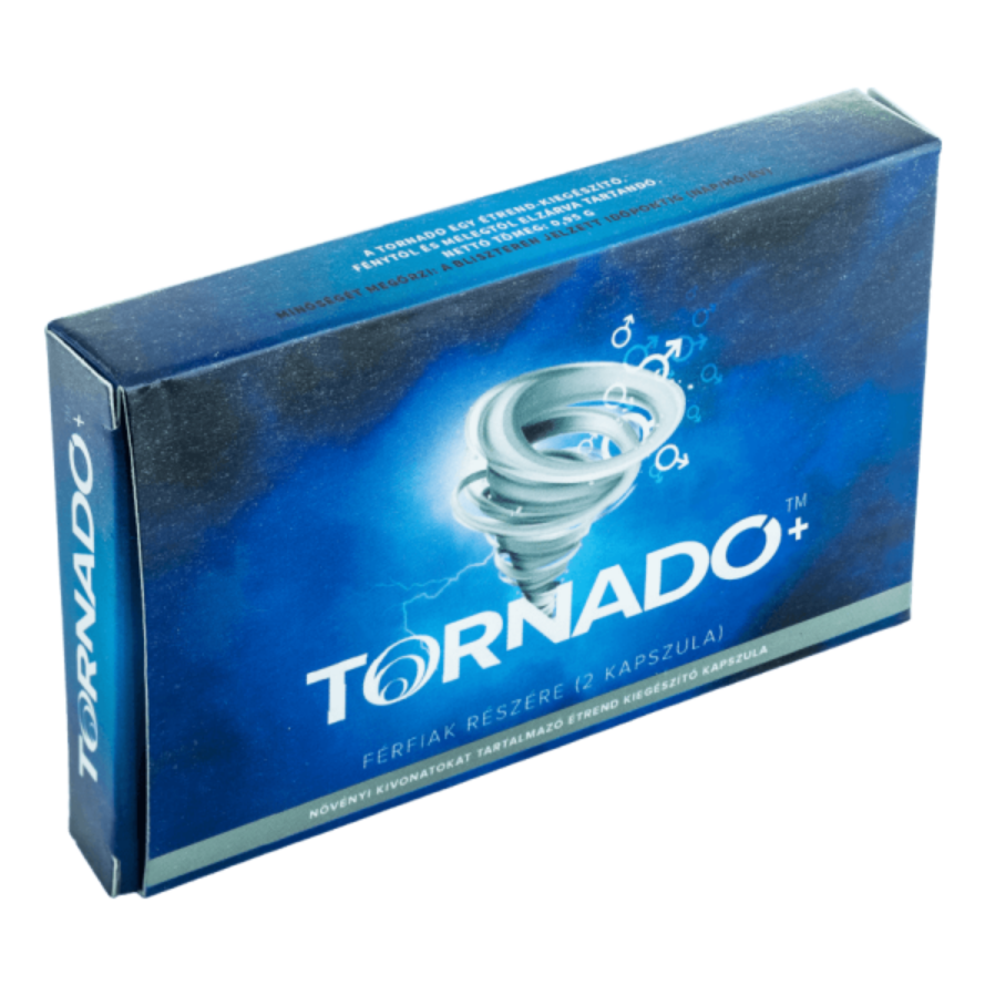 Tornado+ potencianövelő kapszula